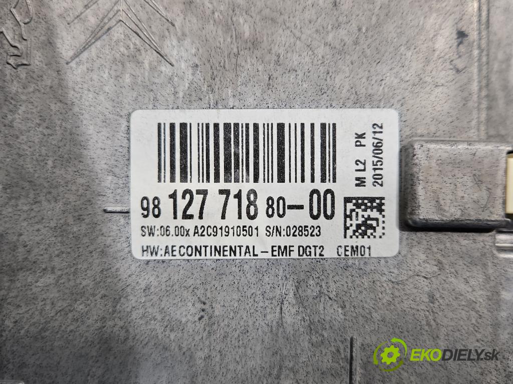 Peugeot 508 2010-2018 1.6 hdi 120 HP manual 88 kW 1560 cm3 4- Zobrazit: 9812771880 (Prístrojové dosky, displeje)