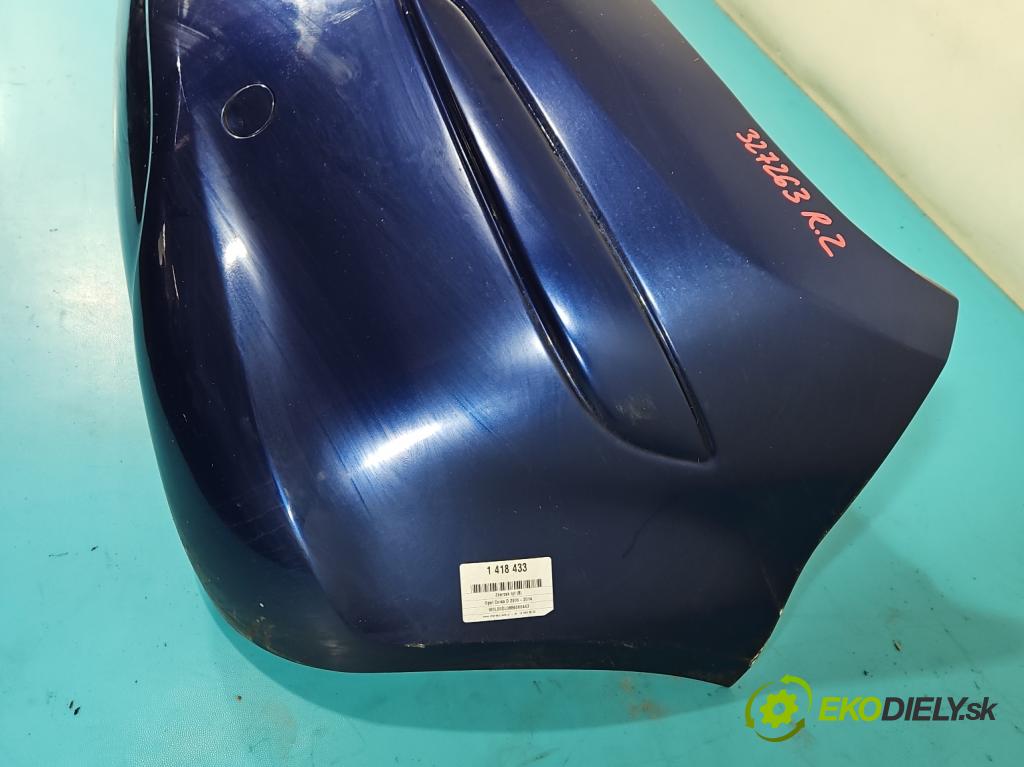 Opel Corsa D 2006-2014 1.2 16v 80 hp manual 59 kW 1229 cm3 3- nárazník zadní  (Ostatné)