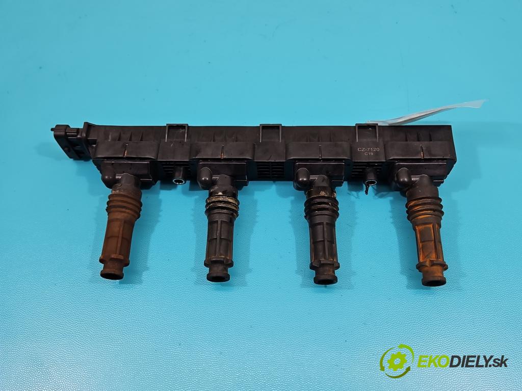 Opel Corsa D 2006-2014 1.2 16v 80 HP manual 59 kW 1229 cm3 3- cievka zapaľovacia  (Zapaľovacie cievky, moduly)