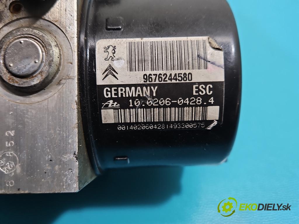 Peugeot 207 1.6 hdi 111KM manual 82 kW 1560 cm3 2- čerpadlo abs 9676244580 (Pumpy ABS)