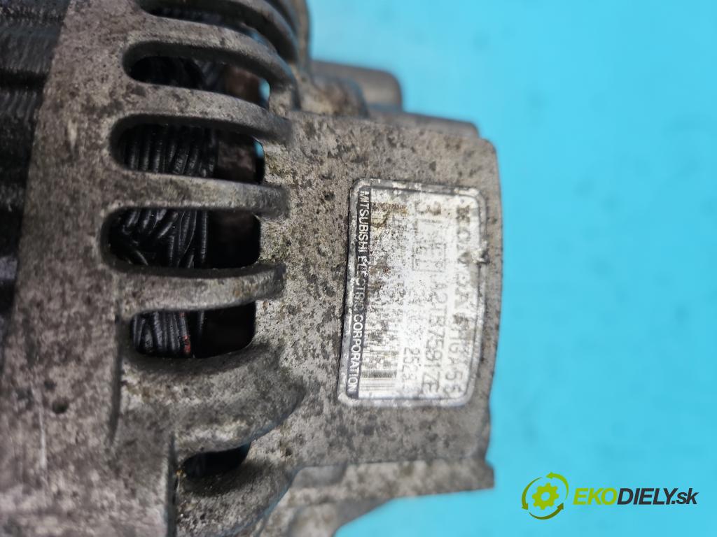 Honda CR-V II 2001-2006 2.0 16V 150 HP manual 110 kW 1998 cm3 5- Alternator A2TB7591ZE (Alternátory)