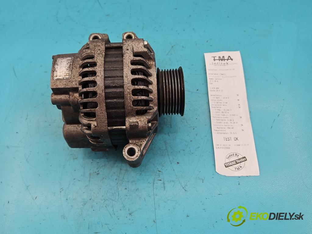 Honda CR-V II 2001-2006 2.0 16V 150 HP manual 110 kW 1998 cm3 5- Alternator A2TB7591ZE (Alternátory)