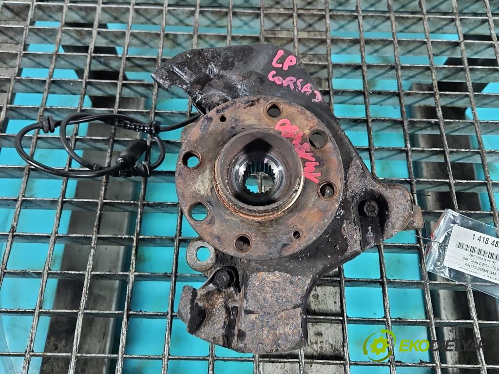 Opel Corsa D 2006-2014 1.2 16v 80 HP manual 59 kW 1229 cm3 3- náboj ľavé  (Náboje)