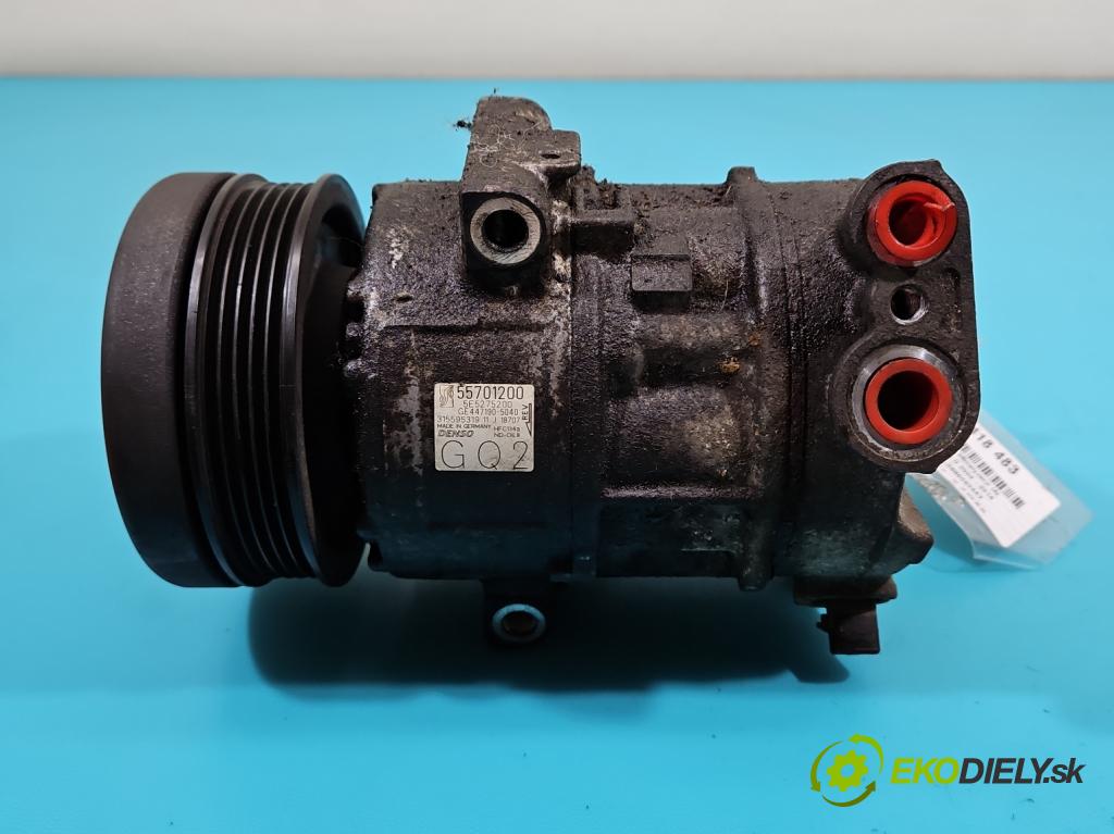 Opel Corsa D 2006-2014 1.2 16v 80 HP manual 59 kW 1229 cm3 3- Kompresor: klimatizácie 55701200 (Kompresory klimatizácie)