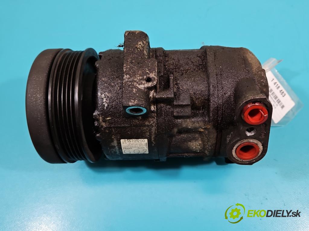 Opel Corsa D 2006-2014 1.2 16v 80 HP manual 59 kW 1229 cm3 3- Kompresor: klimatizácie 55701200 (Kompresory klimatizácie)
