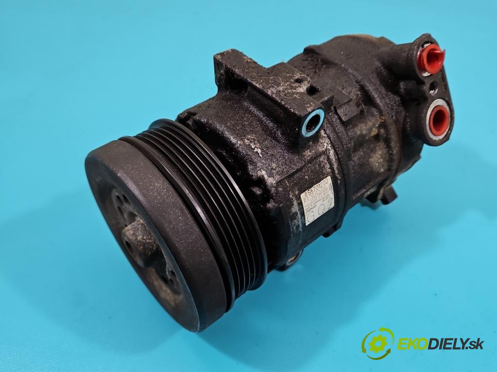 Opel Corsa D 2006-2014 1.2 16v 80 HP manual 59 kW 1229 cm3 3- Kompresor: klimatizácie 55701200 (Kompresory klimatizácie)
