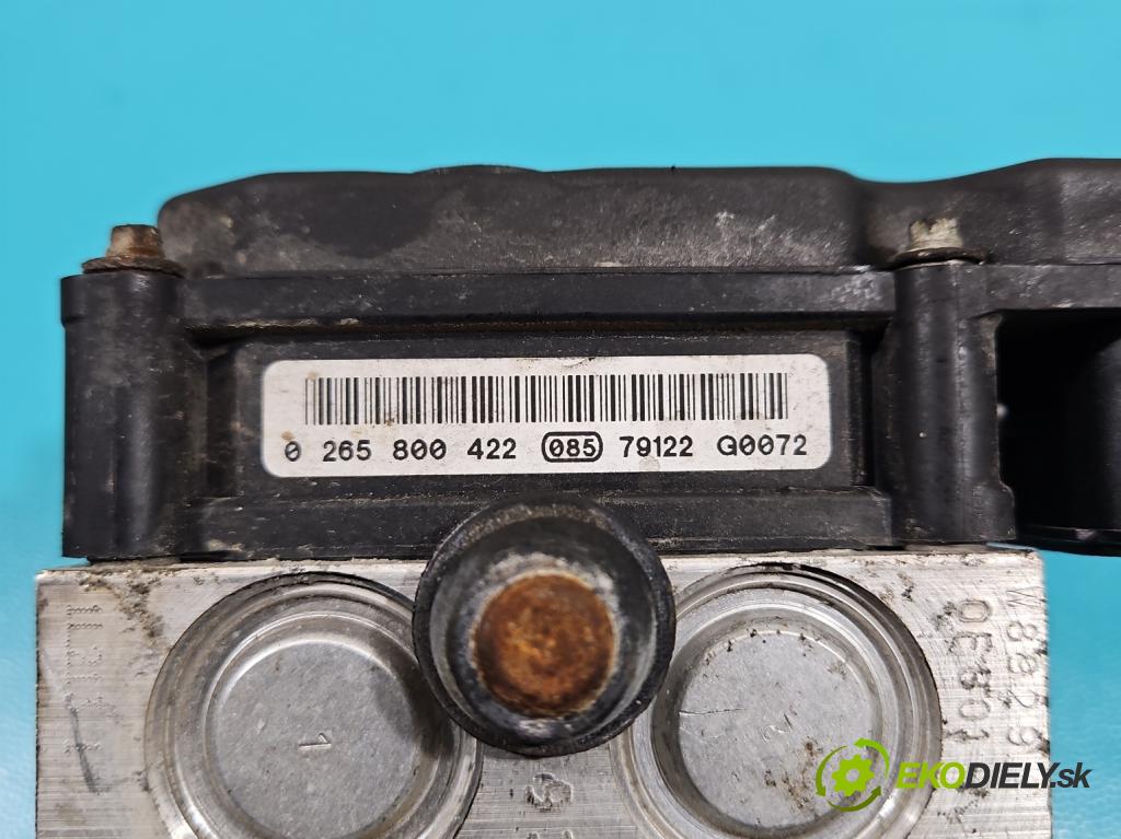 Opel Corsa D 2006-2014 1.2 16v 80 HP manual 59 kW 1229 cm3 3- čerpadlo abs 0265232238 (Pumpy ABS)