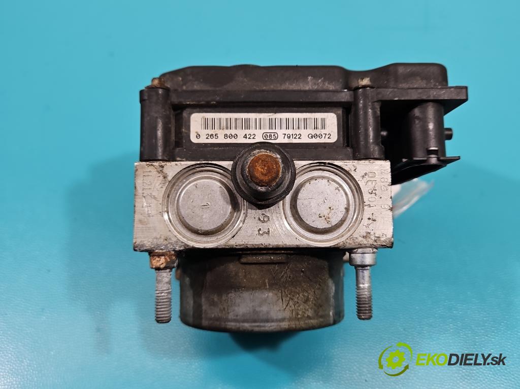 Opel Corsa D 2006-2014 1.2 16v 80 HP manual 59 kW 1229 cm3 3- čerpadlo abs 0265232238 (Pumpy ABS)