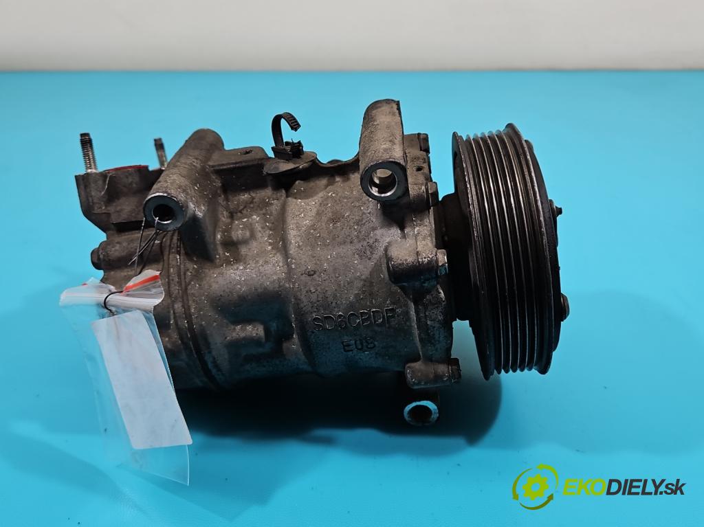 Peugeot 207 1.6 hdi 111KM manual 82 kW 1560 cm3 2- Kompresor: klimatizácie 9678656080 (Kompresory klimatizácie)