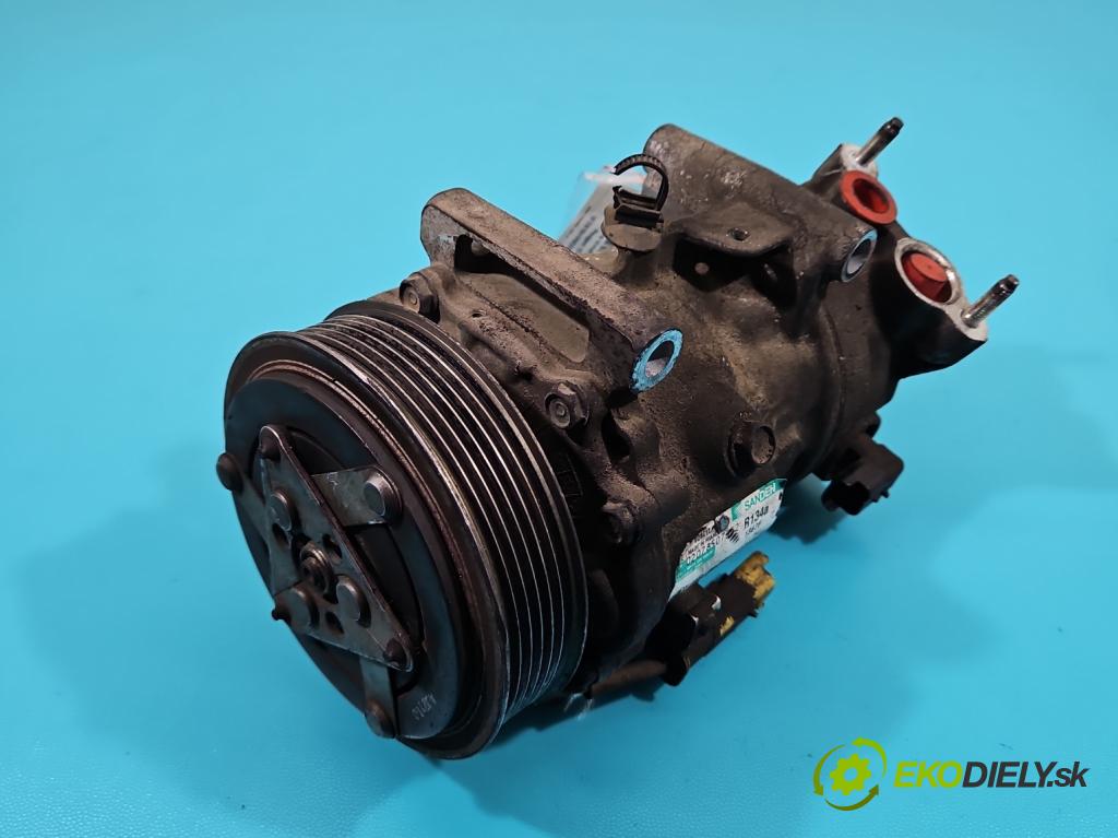 Peugeot 207 1.6 hdi 111KM manual 82 kW 1560 cm3 2- Kompresor: klimatizácie 9678656080 (Kompresory klimatizácie)