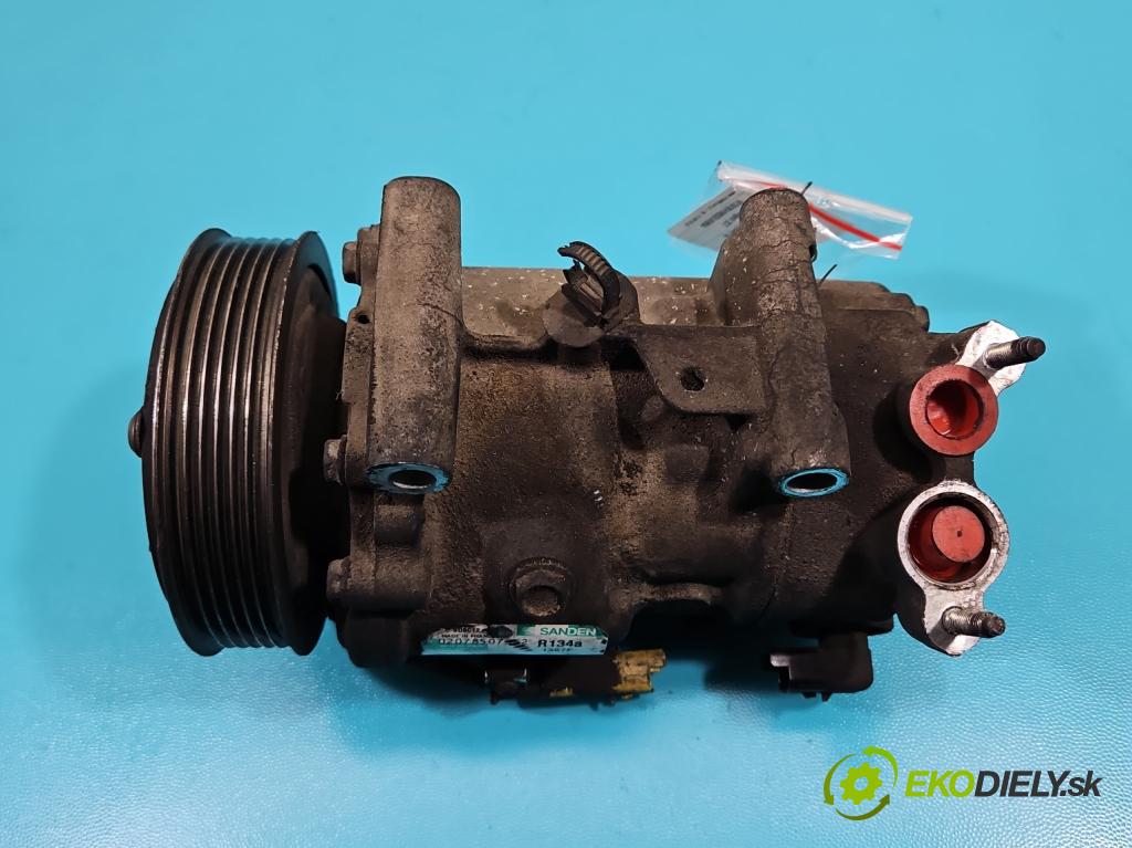 Peugeot 207 1.6 hdi 111KM manual 82 kW 1560 cm3 2- Kompresor: klimatizácie 9678656080 (Kompresory klimatizácie)