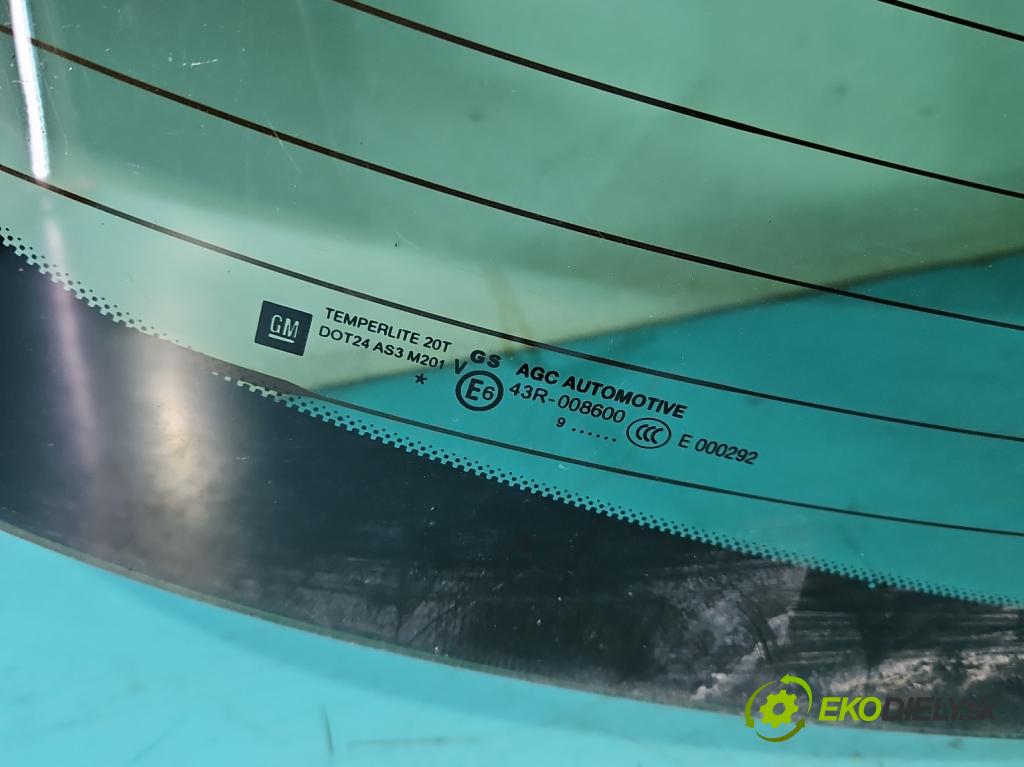 Opel Insignia A 2008-2017 2.0 cdti 160 hp manual 118 kW 1956 cm3 5- sklo zadní  (Okna zadní)