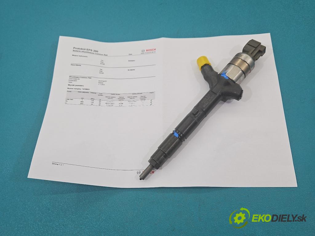 Toyota Avensis I T22 1997-2003 2.0 D4D 110 hp manual 81 kW 1995 cm3 5- vstřikovač 23670-27030 (Vstřikovač paliva)