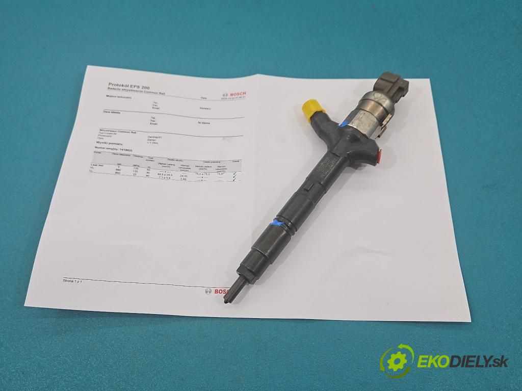 Toyota Avensis I T22 1997-2003 2.0 D4D 110 hp manual 81 kW 1995 cm3 5- vstřikovač 23670-27030 (Vstřikovač paliva)