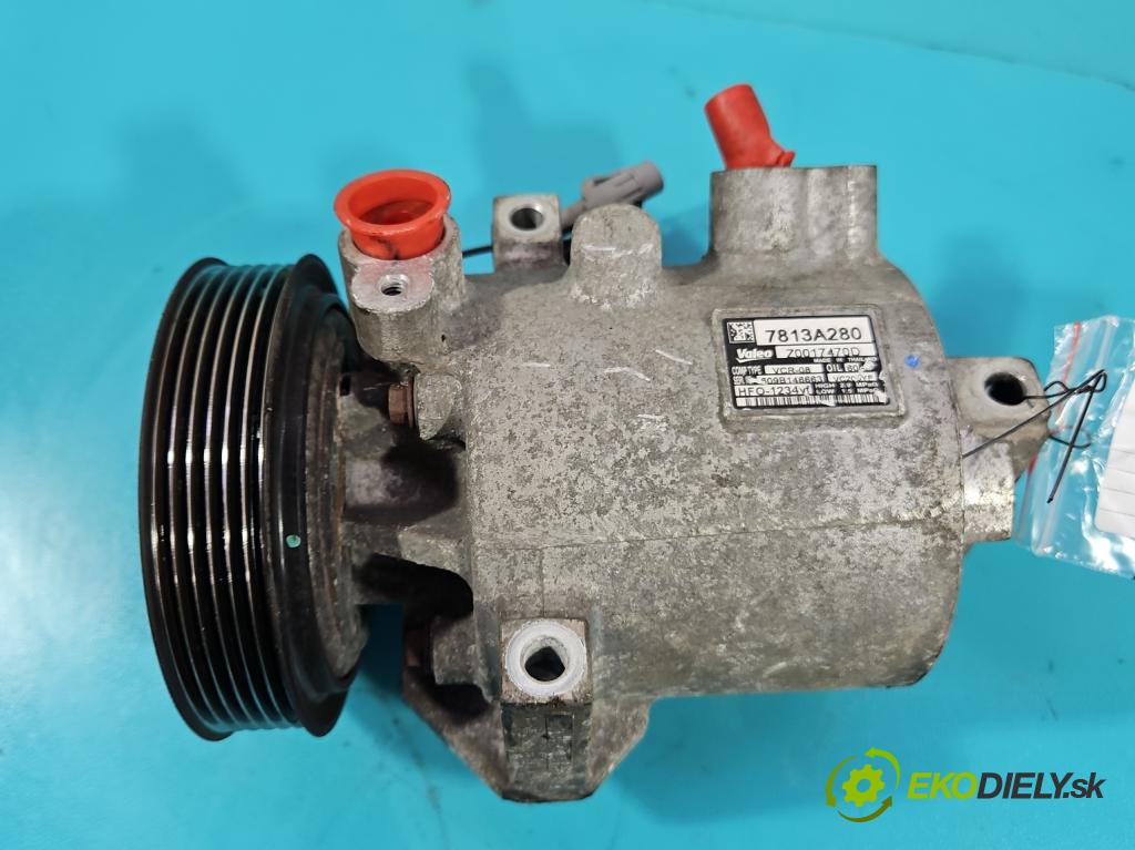 Mitsubishi Space Star II 2012-2020 1.0 71 HP manual 52 kW 999 cm3 5- Kompresor: klimatizácie 7813A280 (Kompresory klimatizácie)