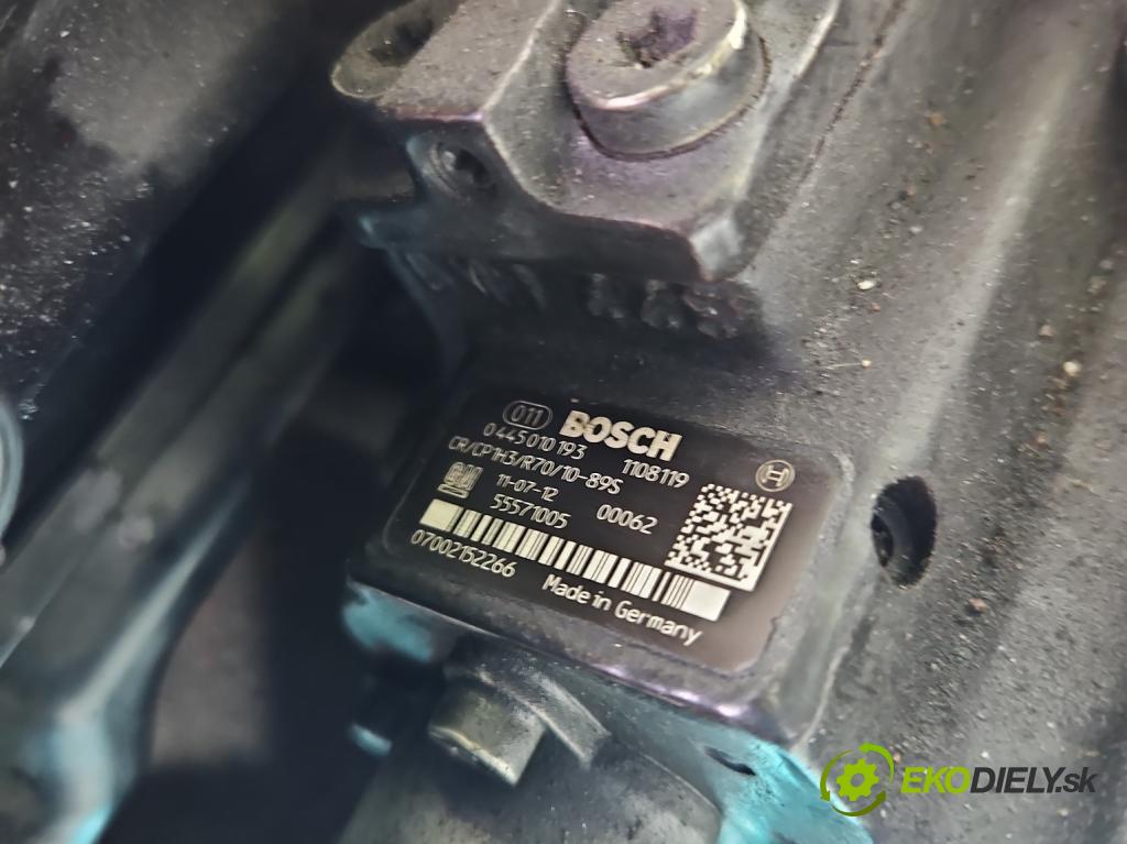 Opel Insignia A 2008-2017 2.0 CDTI 131 HP automatic 96 kW 1956 cm3 5- čerpadlo vstrekovacia 0445010193 (Vstrekovacie čerpadlá)