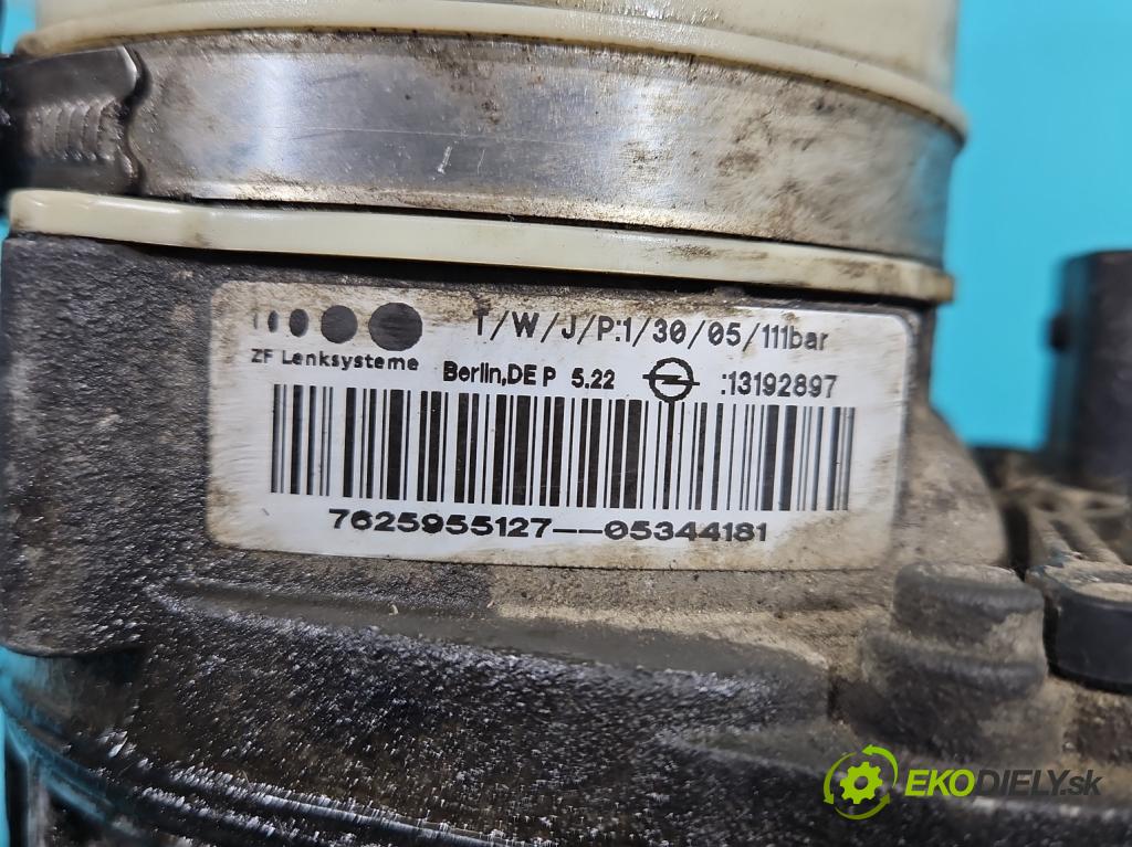 Opel Zafira B 2005-2014 1.9 CDTI 120 HP manual 88 kW 1910 cm3 5- čerpadlo posilovač 13192897 (Servočerpadlá, pumpy riadenia)