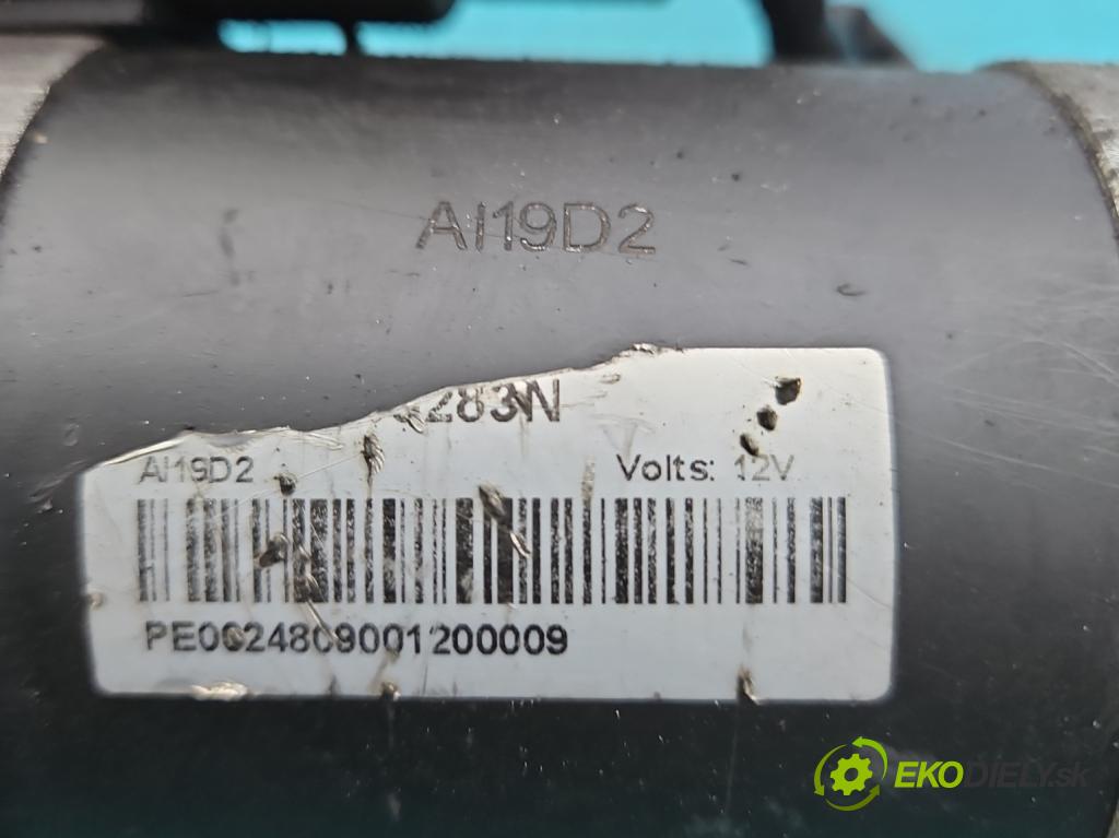 Opel Zafira B 2005-2014 1.9 CDTI 120 HP manual 88 kW 1910 cm3 5- štartér  (Štartéry)