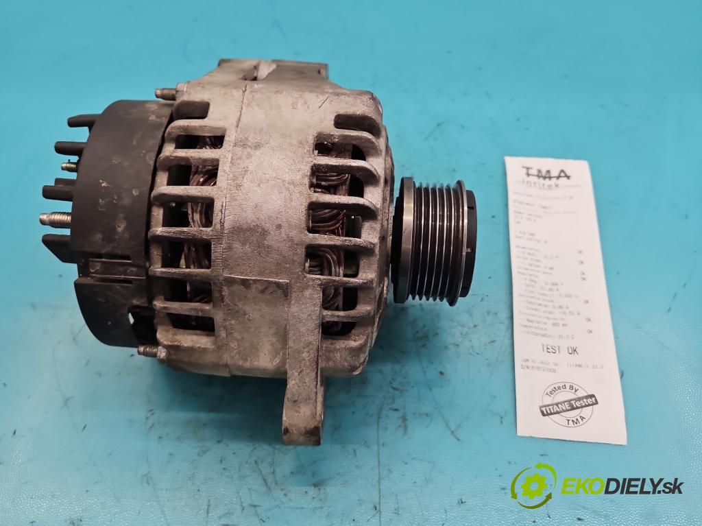 Opel Zafira B 2005-2014 1.9 CDTI 120 HP manual 88 kW 1910 cm3 5- Alternator  (Alternátory)