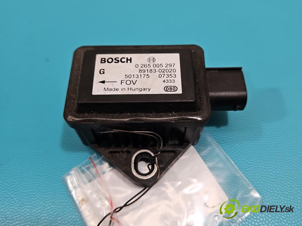 Toyota Avensis II T25 2003-2008 2.2 d-cat 177 hp manual 130 kW 2231 cm3 5- snímač ESP 0265005297
