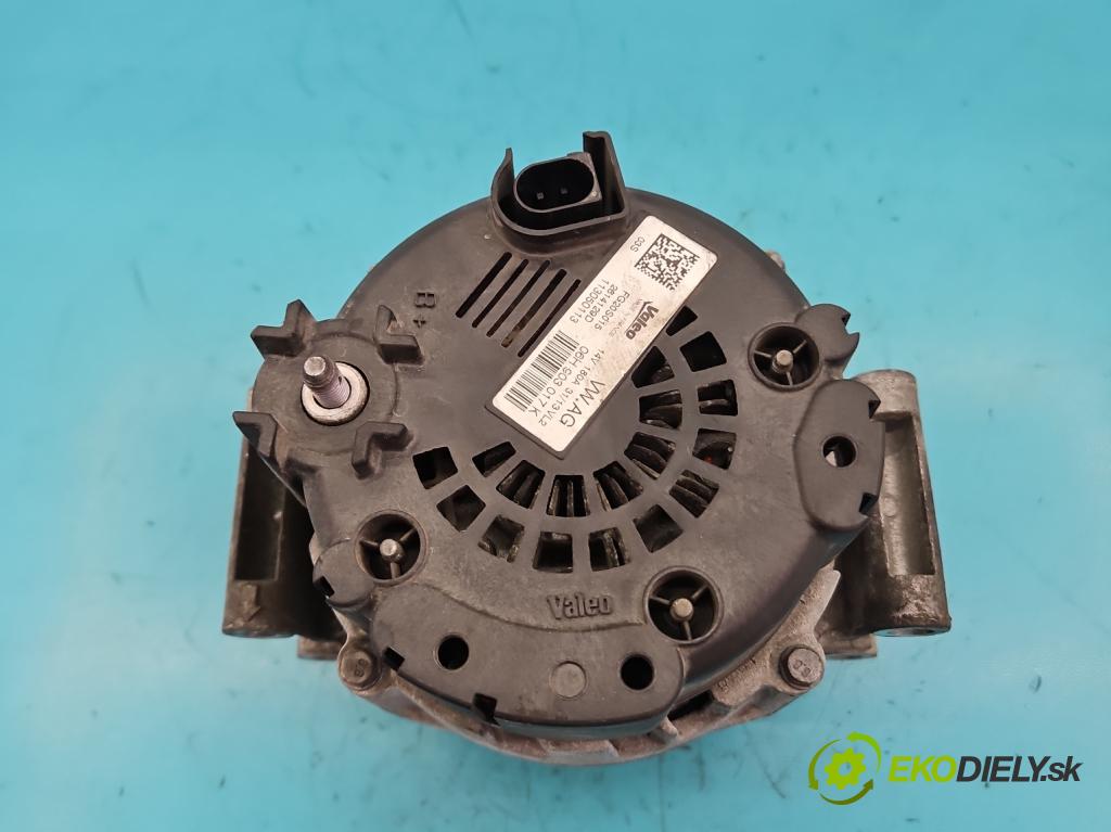 Audi Q5 2008-2016 2.0 TFSI 224hp automatic 165 kW 1984 cm3 5- Alternator 06H903017K (Alternátory)