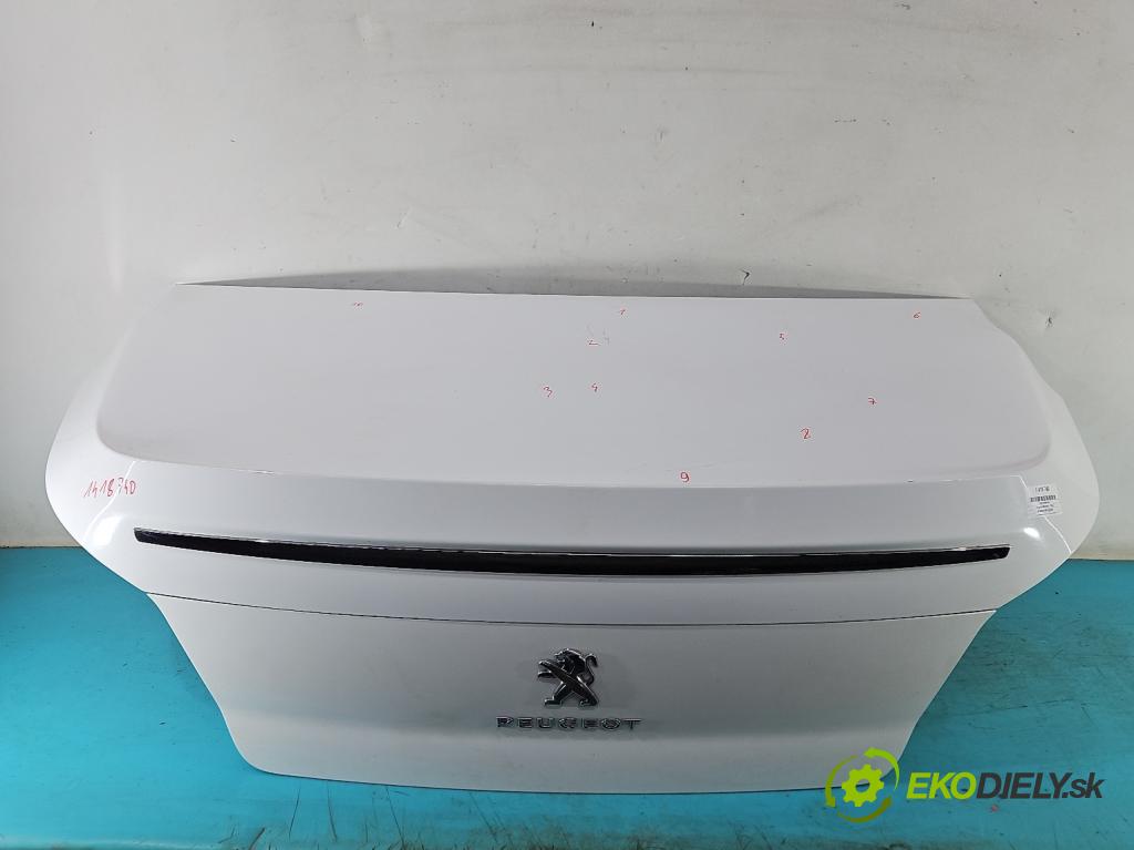 Peugeot 508 2010-2018 1.6 hdi 120 hp manual 88 kW 1560 cm3 4- zadní kufrové dveře  (Zadní kapoty)
