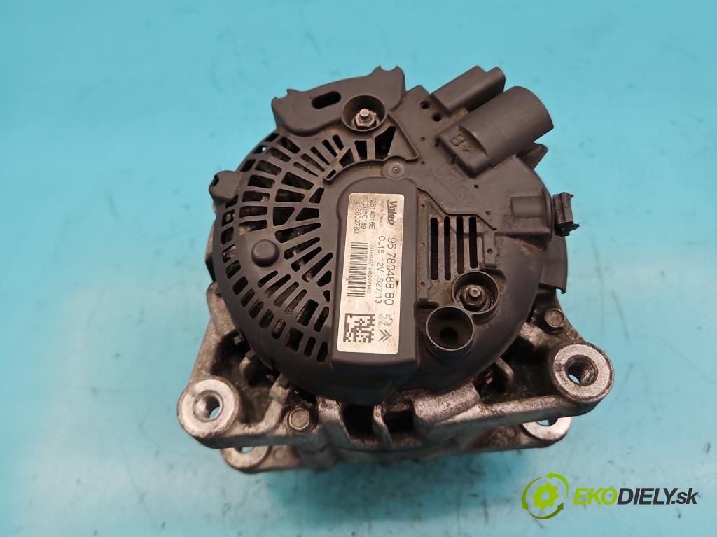 Peugeot 207 1.6 hdi 111KM manual 82 kW 1560 cm3 2- Alternator 9664779680 (Alternátory)