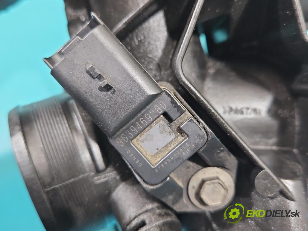 Peugeot 407 1.6 hdi 109 HP manual 80 kW 1560 cm3 4- klapka 9639469280 (Škrtiaca klapka)