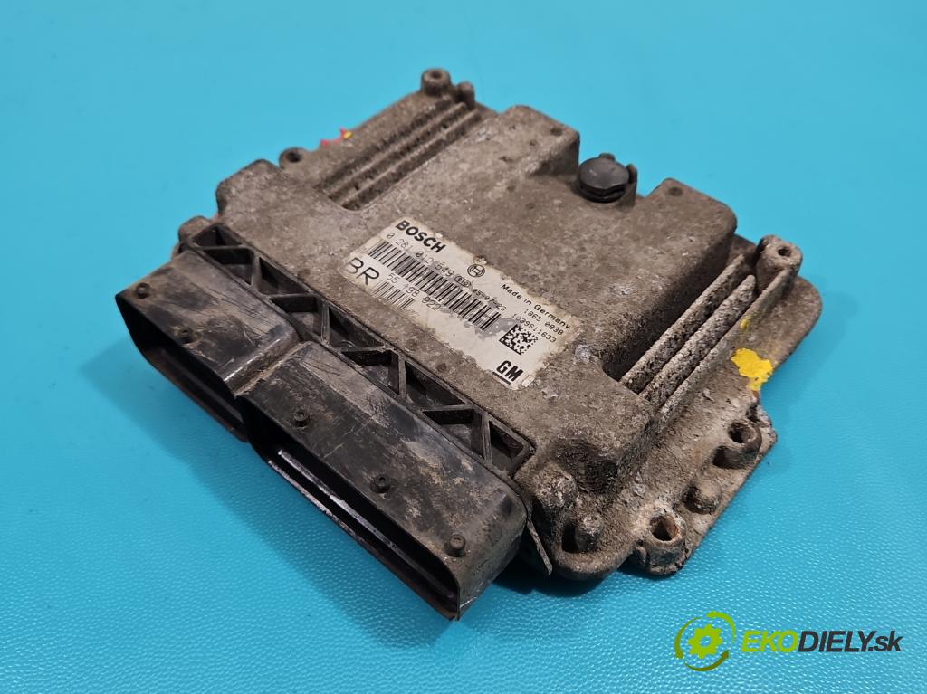 Opel Zafira B 2005-2014 1.9 CDTI 120 HP manual 88 kW 1910 cm3 5- riadiaca jednotka motora 0281012549