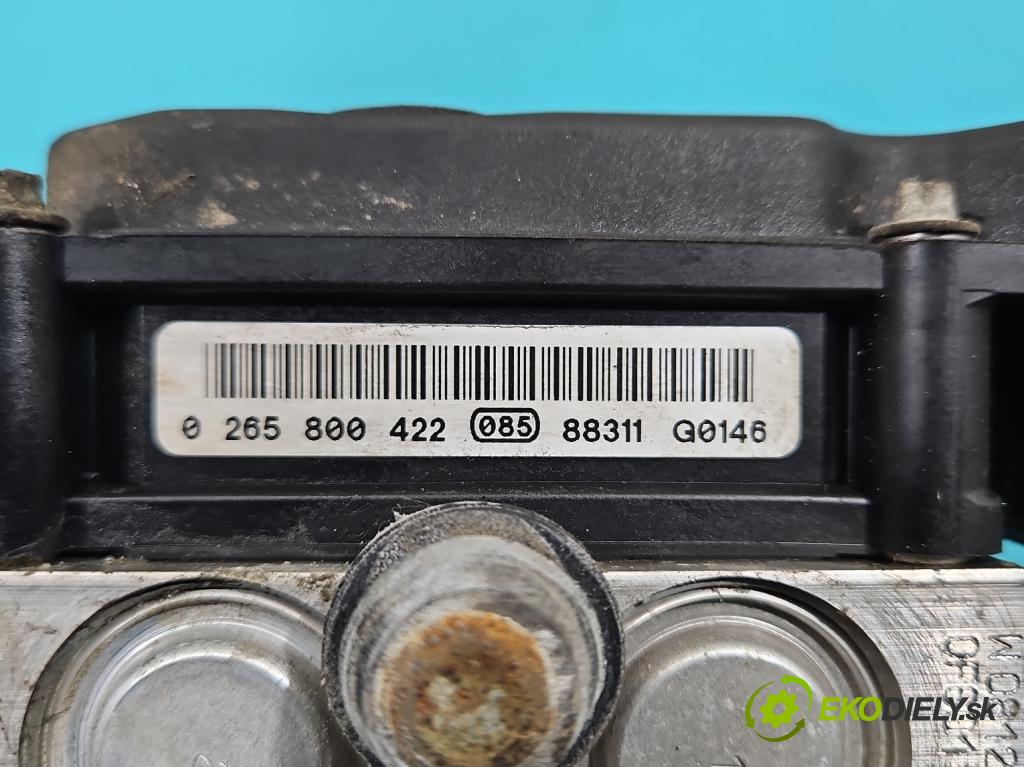 Opel Corsa D 2006-2014 1.2 16V 80 HP manual 59 kW 1229 cm3 3- čerpadlo abs 0265232238 (Pumpy ABS)