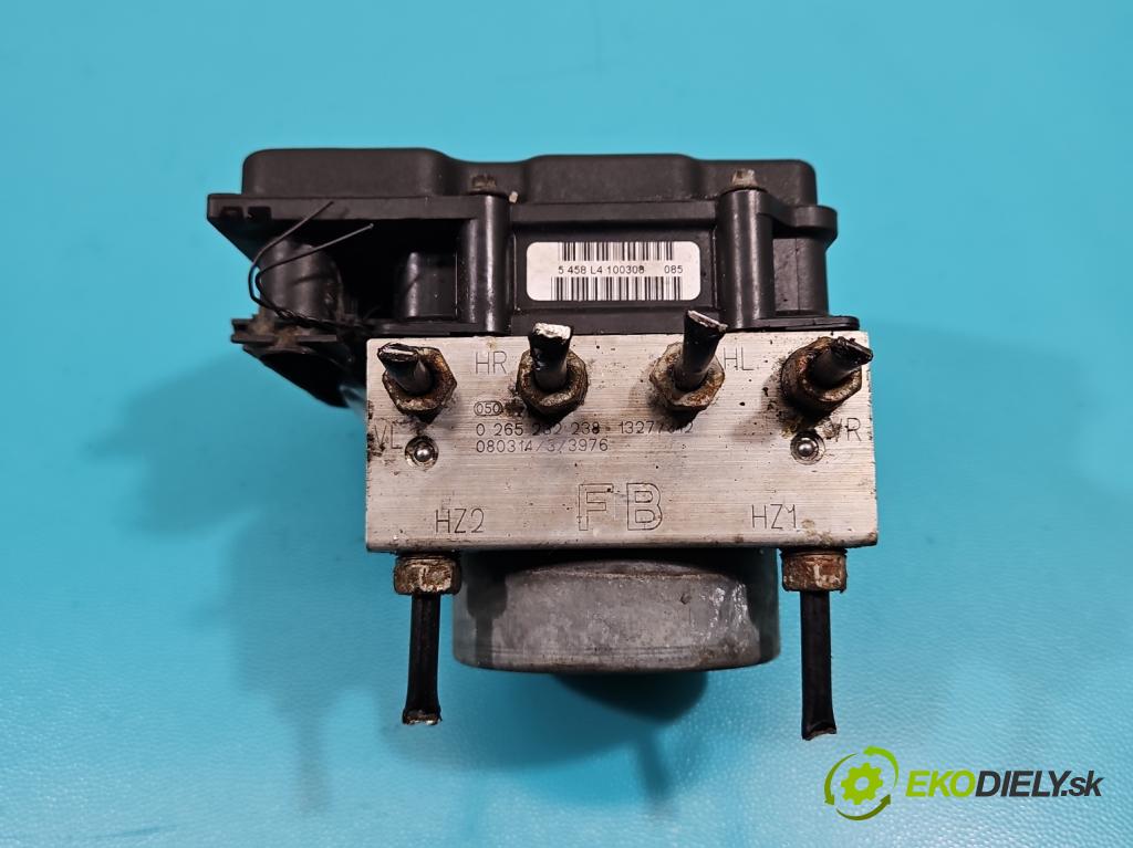 Opel Corsa D 2006-2014 1.2 16V 80 HP manual 59 kW 1229 cm3 3- čerpadlo abs 0265232238 (Pumpy ABS)