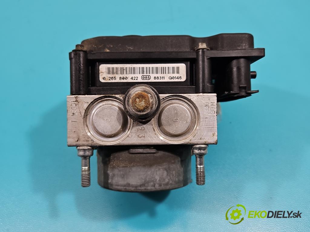 Opel Corsa D 2006-2014 1.2 16V 80 HP manual 59 kW 1229 cm3 3- čerpadlo abs 0265232238 (Pumpy ABS)