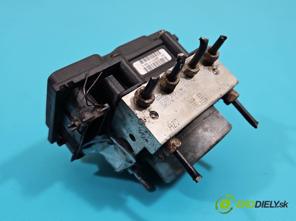 Opel Corsa D 2006-2014 1.2 16V 80 HP manual 59 kW 1229 cm3 3- čerpadlo abs 0265232238 (Pumpy ABS)