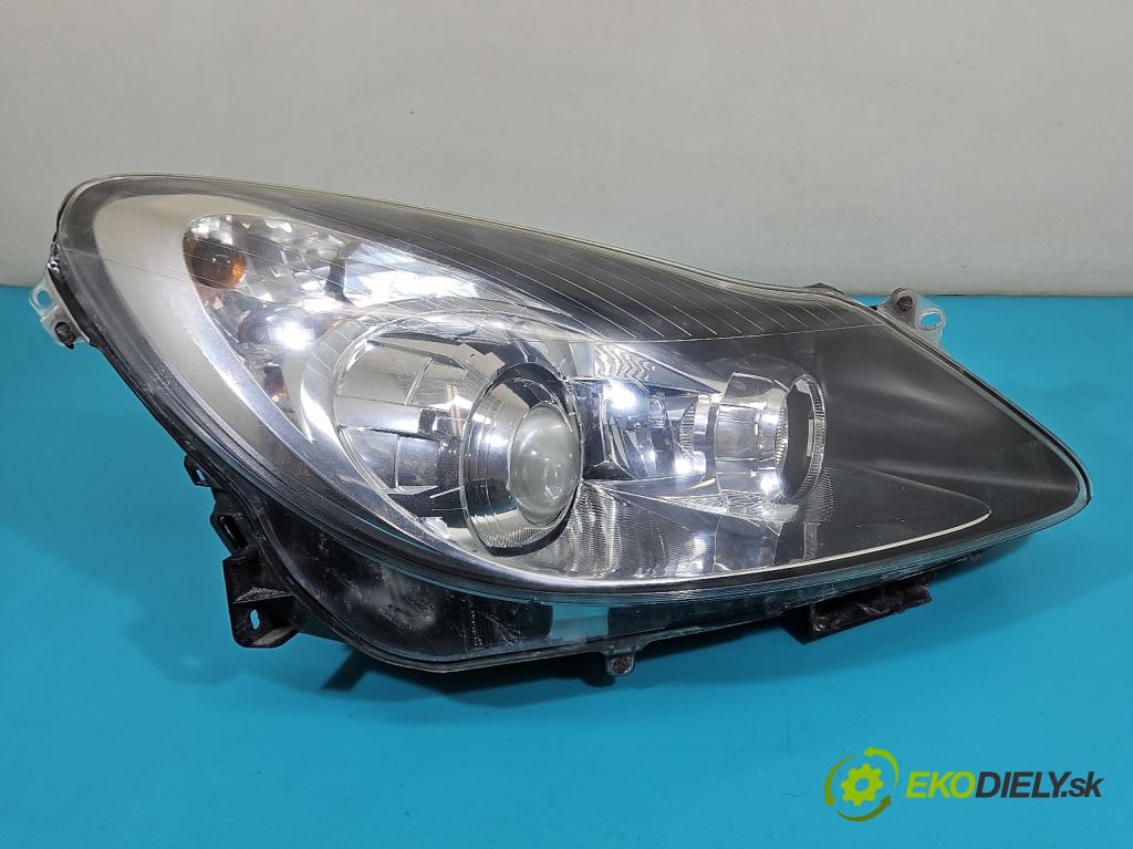 Opel Corsa D 2006-2014 1.2 16V 80 HP manual 59 kW 1229 cm3 3- Reflektor: pravý 13186386 (Pravé)