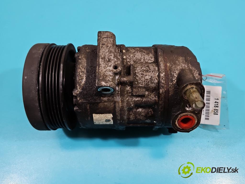 Opel Corsa D 2006-2014 1.2 16V 80 HP manual 59 kW 1229 cm3 3- Kompresor: klimatizácie 55701200 (Kompresory klimatizácie)