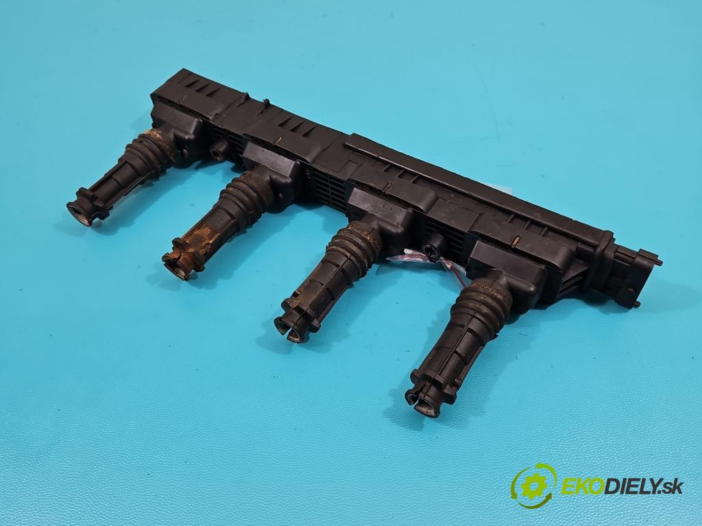 Opel Corsa D 2006-2014 1.2 16V 80 HP manual 59 kW 1229 cm3 3- cievka zapaľovacia 0221503472 (Zapaľovacie cievky, moduly)