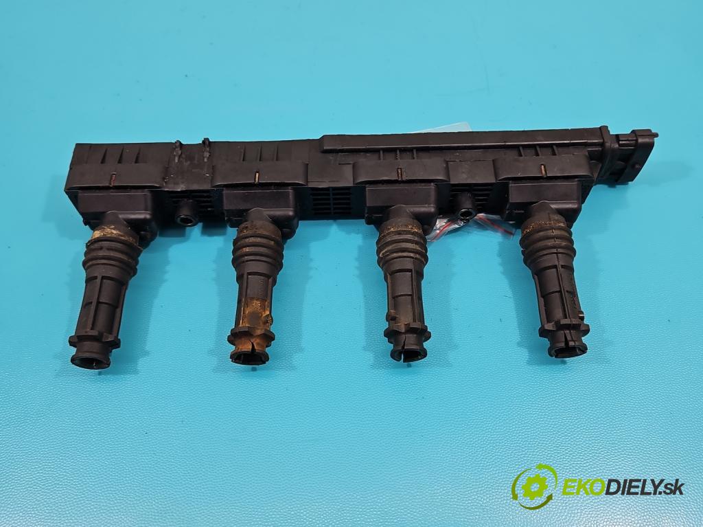 Opel Corsa D 2006-2014 1.2 16V 80 HP manual 59 kW 1229 cm3 3- cievka zapaľovacia 0221503472 (Zapaľovacie cievky, moduly)