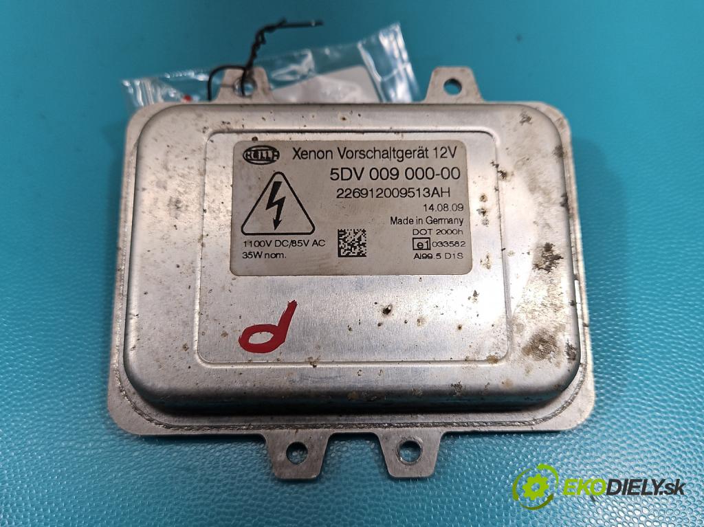 Vw Tiguan I 2007-2016 2.0 tdi 140 HP automatic 103 kW 1968 cm3 5- střídač: xenon 5DV009000-00 (Riadiaca jednotka xenónu)