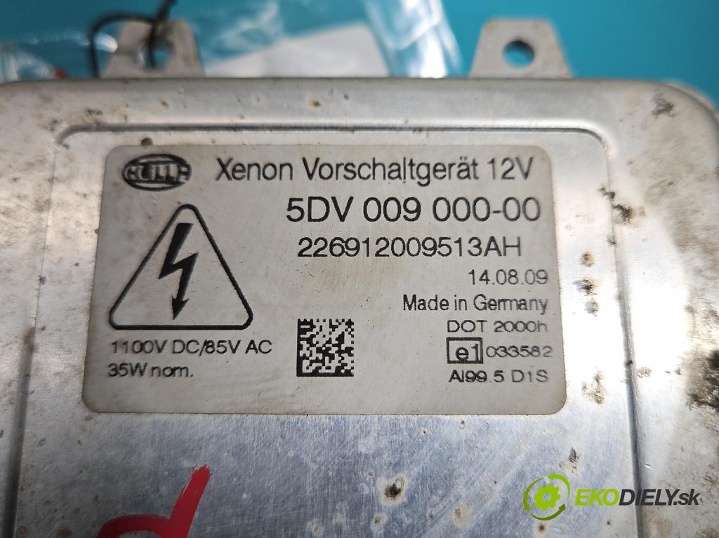 Vw Tiguan I 2007-2016 2.0 tdi 140 HP automatic 103 kW 1968 cm3 5- střídač: xenon 5DV009000-00 (Riadiaca jednotka xenónu)