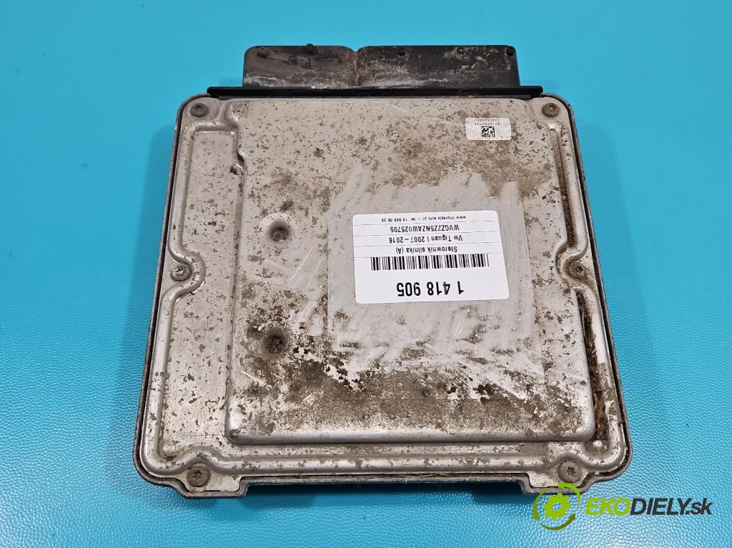 Vw Tiguan I 2007-2016 2.0 tdi 140 HP automatic 103 kW 1968 cm3 5- riadiaca jednotka motora 03L906022RP