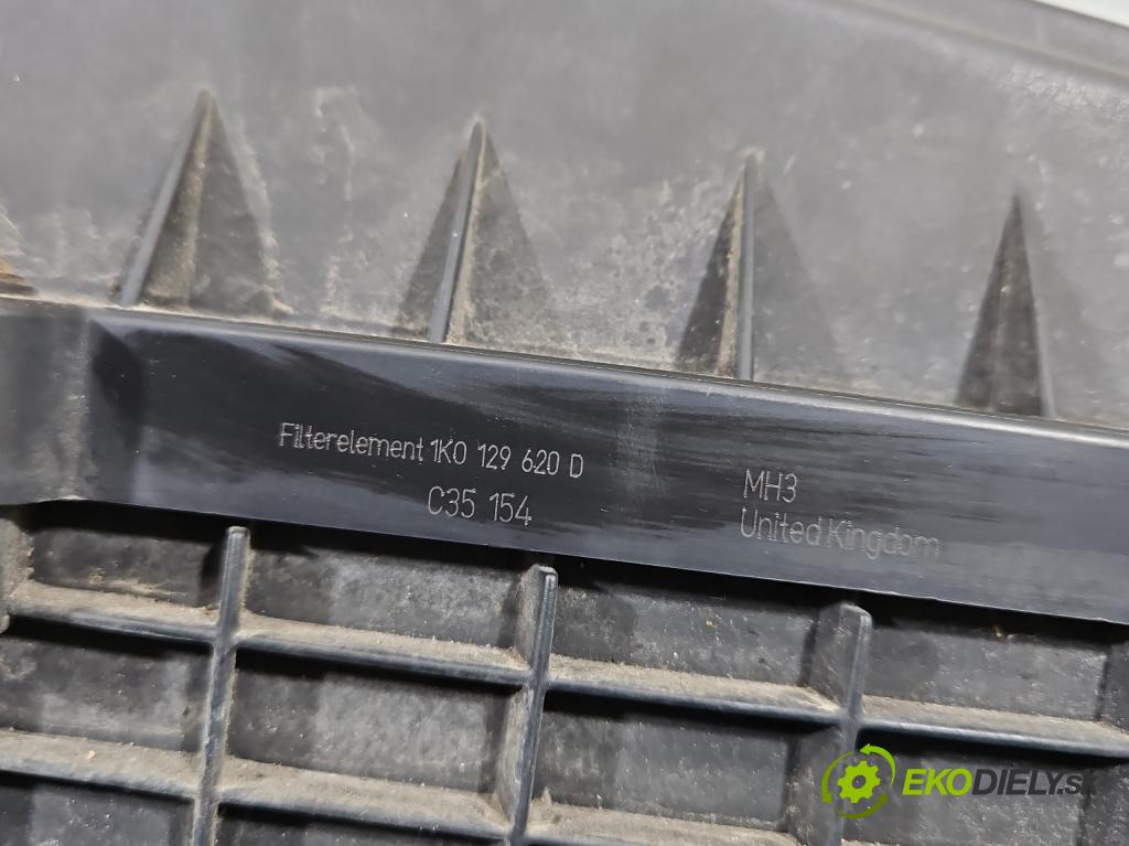 Vw Tiguan I 2007-2016 2.0 tdi 140 HP automatic 103 kW 1968 cm3 5- obal filtra vzduchu 1K0129620D (Obaly filtrov vzduchu)