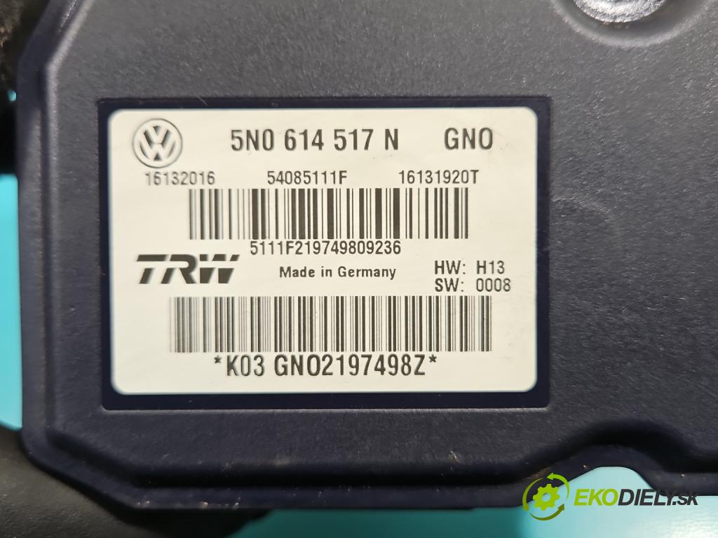 Vw Tiguan I 2007-2016 2.0 tdi 140 HP automatic 103 kW 1968 cm3 5- čerpadlo abs 5N0614517N (Pumpy ABS)