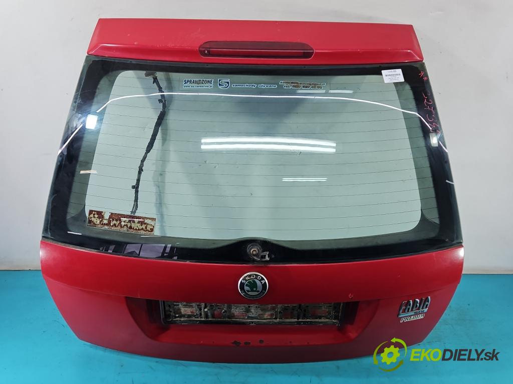 Skoda Fabia I 1999-2007 1.9 sdi 64 hp manual 47 kW 1896 cm3 5- zadní kufrové dveře  (Zadní kapoty)