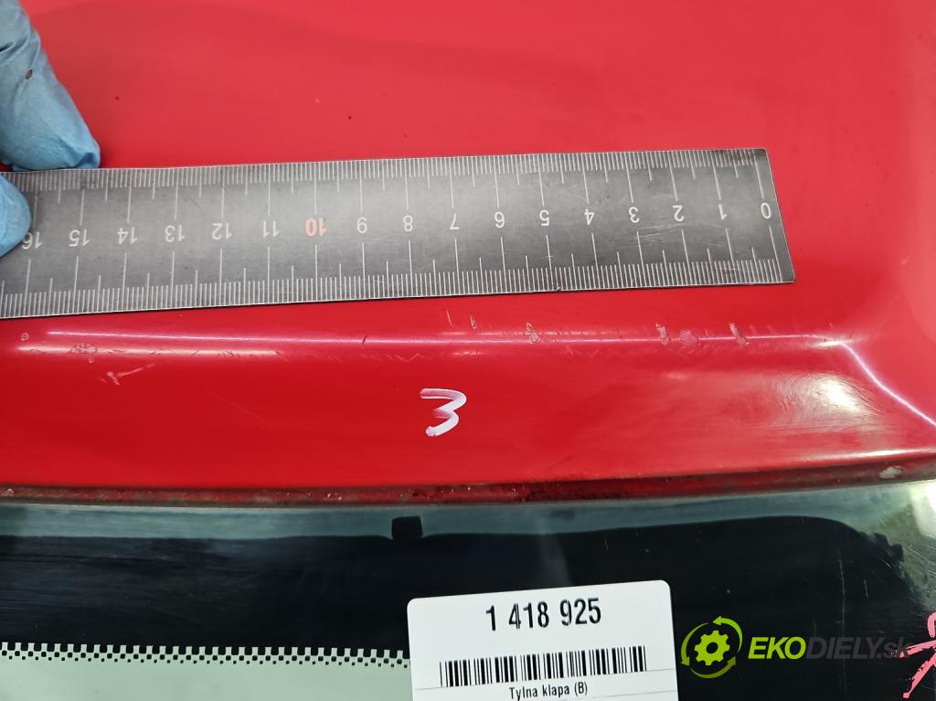 Skoda Fabia I 1999-2007 1.9 sdi 64 hp manual 47 kW 1896 cm3 5- zadní kufrové dveře (Zadní kapoty)