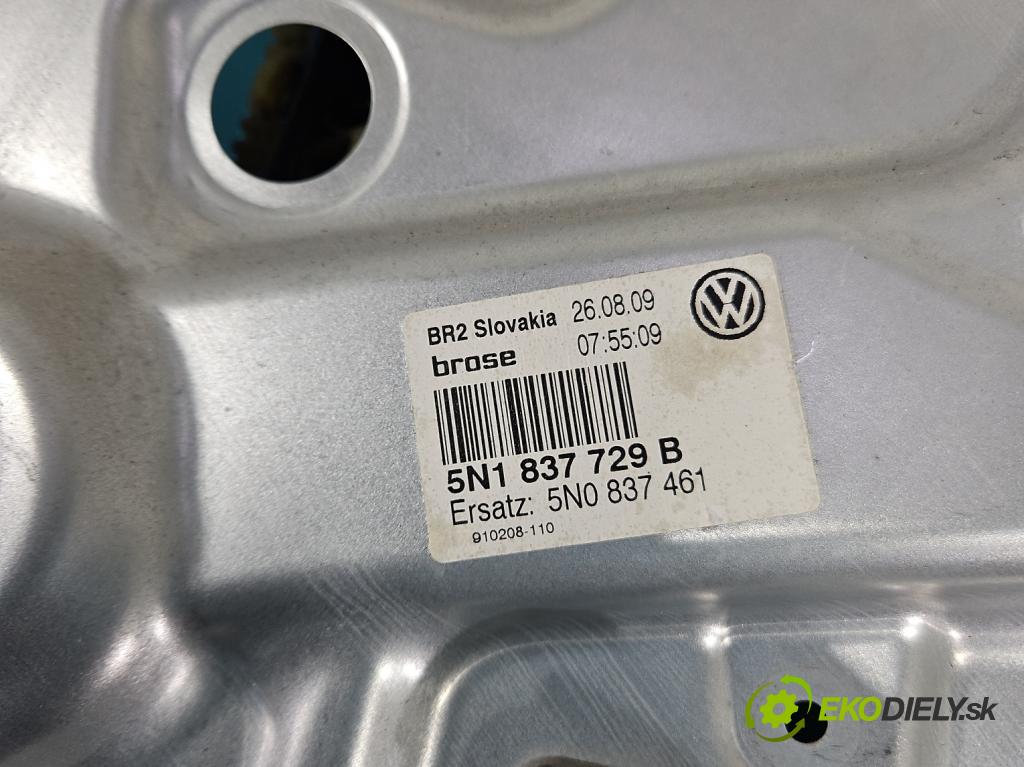 Vw Tiguan I 2007-2016 2.0 tdi CBA 140 hp automatic 103 kW 1968 cm3 5- mechanismus stahování přední pravý 1K0959793Q