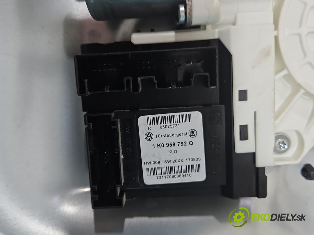 Vw Tiguan I 2007-2016 2.0 tdi 140 hp automatic 103 kW 1968 cm3 5- mechanismus stahování přední levý 5N0837756