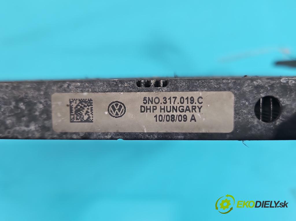 Vw Tiguan I 2007-2016 2.0 tdi 140 HP automatic 103 kW 1968 cm3 5- chladič oleja: 5N0317019C