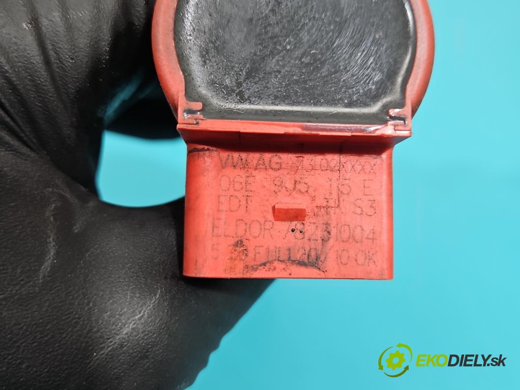 Audi A4 B6 2000-2004 2.0 20V 131 HP manual 96 kW 1984 cm3 4- cievka zapaľovacia 06E905115E (Zapaľovacie cievky, moduly)