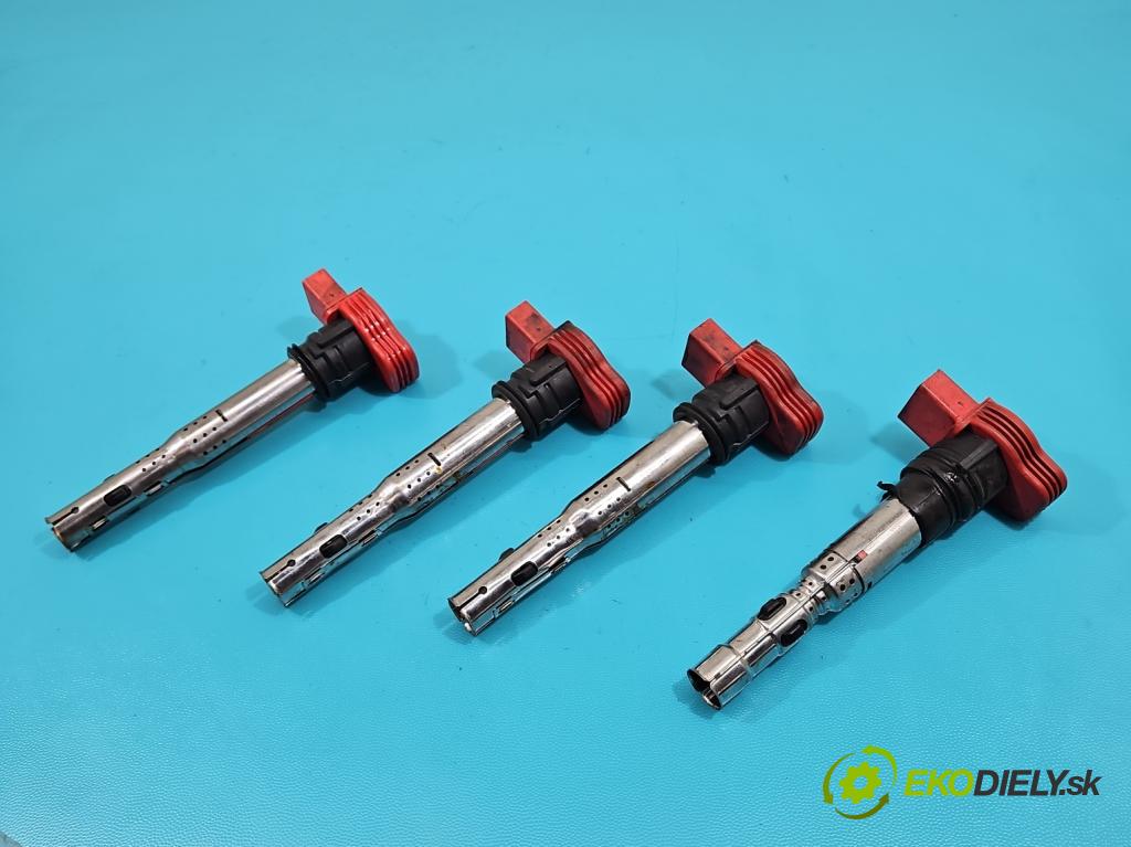 Audi A4 B6 2000-2004 2.0 20V 131 HP manual 96 kW 1984 cm3 4- cievka zapaľovacia 06E905115E (Zapaľovacie cievky, moduly)