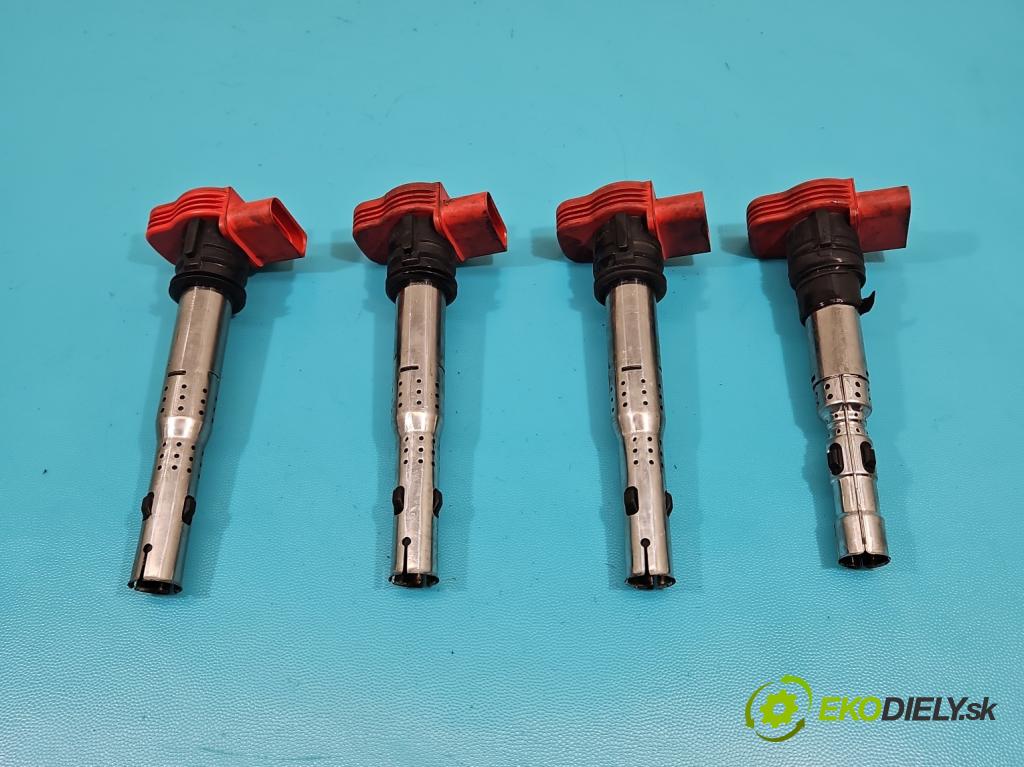 Audi A4 B6 2000-2004 2.0 20V 131 HP manual 96 kW 1984 cm3 4- cievka zapaľovacia 06E905115E (Zapaľovacie cievky, moduly)